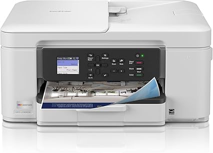 Brother INKvestment 1365 Wireless Color Inkjet All-in-One Printer with Automatic Duplex Printing and 1.8” Color Display | Includes Refresh Subscription Trial(1) (MFC-J1365DW)